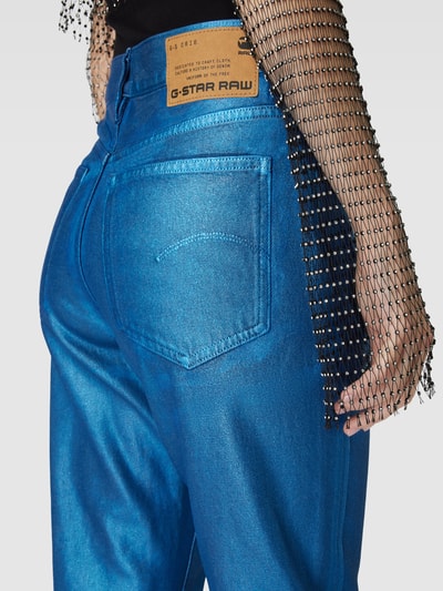 G-Star Raw Straight leg jeans in 5-pocketmodel, model 'Viktoria' Blauw - 3