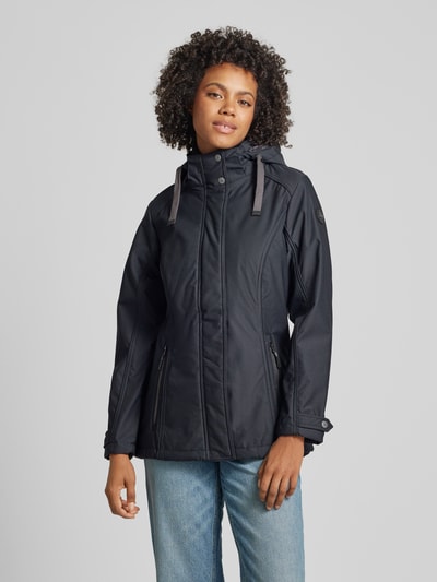 G.I.G.A. DX Softshelljacke mit Reißverschlusstaschen Marine 4