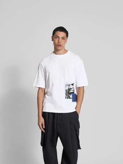 Dsquared2 T-Shirt mit Motiv-Print Weiss 4