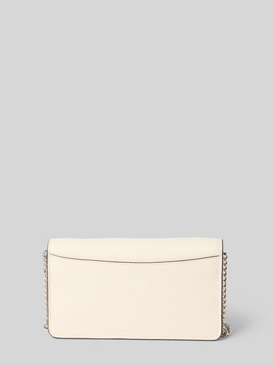 Lauren Ralph Lauren Schoudertas van runderleer met labelapplicatie Offwhite - 4