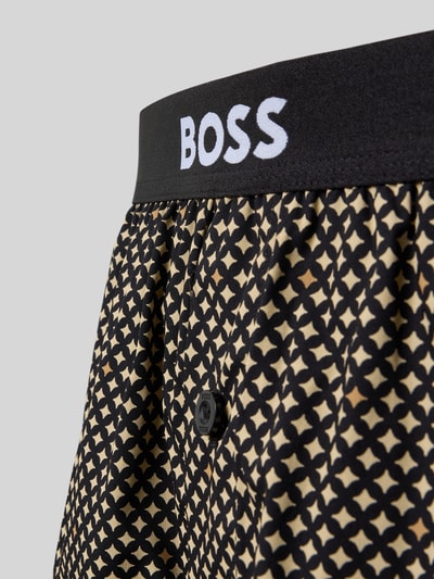 BOSS Pants Modell '2P Boxer Shorts EW' im 2er-Pack Black 2