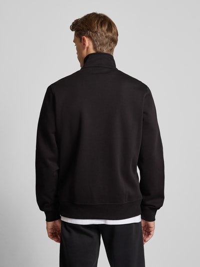 CHAMPION Sweatjacke mit Label-Stitching Black 5