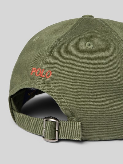Polo Ralph Lauren Teens Baseballpet met labelstitching Lichtgroen - 3