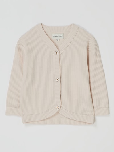 Tom Tailor Cardigan van viscosemix  Lichtroze - 1