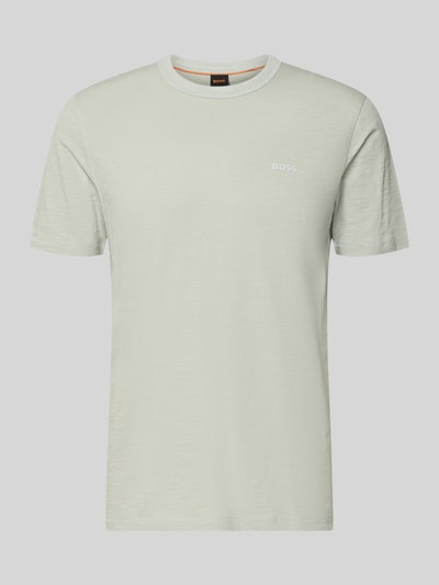 BOSS Orange Regular Fit T-Shirt aus reiner Baumwolle Modell 'TEGOOD' Mint 2