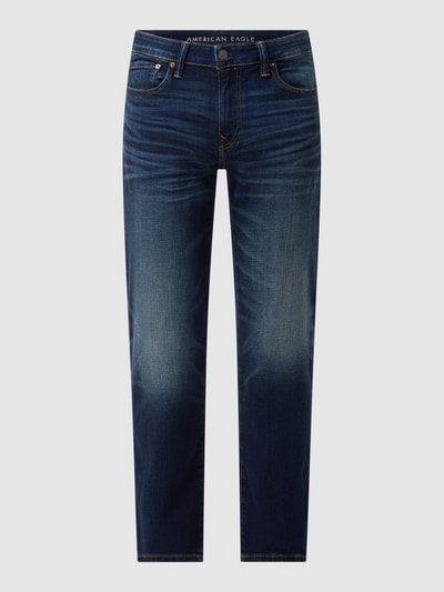 American Eagle Europe Straight Fit Jeans mit Stretch-Anteil  Dunkelblau 2