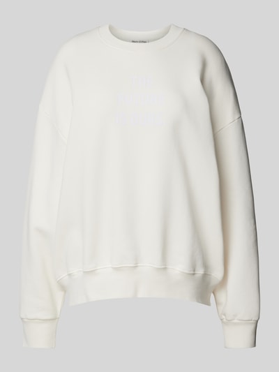 Marc O'Polo Sweatshirt met statementprint Offwhite - 2