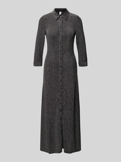 YAS Hemdblusenkleid mit 3/4-Arm Modell 'JOHANNA' Black 2