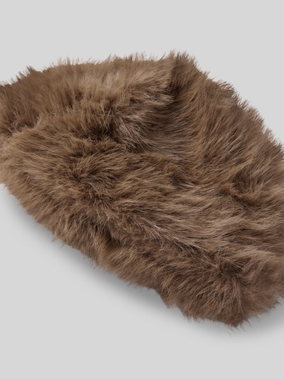 OPUS Mütze mit flauschiger Oberfläche Camel 2