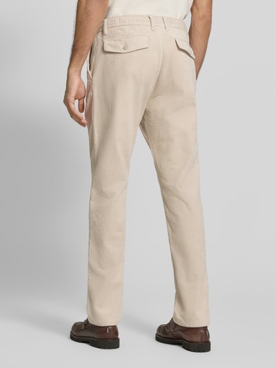 s.Oliver RED LABEL Regular Fit Cordhose mit Tunnelzugbund Beige 5