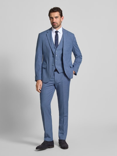 MCNEAL Weste mit V-Ausschnitt und Paspeltaschen Blau 1