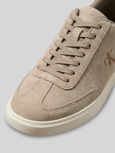 CK Calvin Klein Sneaker aus echtem Rindvelours  Beige 4
