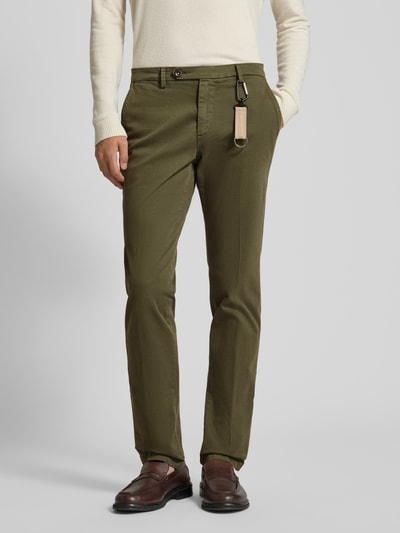 Manuel Ritz Stoffen broek met achterzakken Petrol - 4