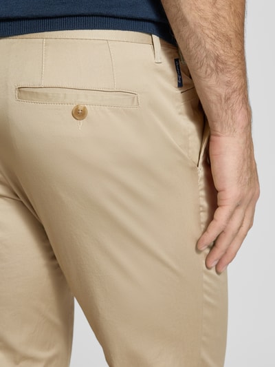 Christian Berg Men Regular fit chino met steekzakken Zand - 3