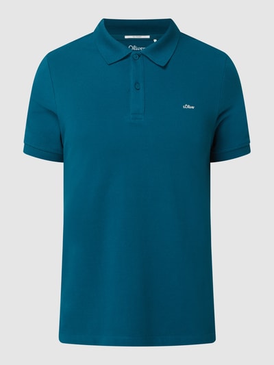 s.Oliver RED LABEL Regular Fit Poloshirt aus Piqué  Petrol 2