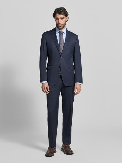 windsor. 2-knoops colbert met reverskraag, model 'Sono' Marineblauw - 1