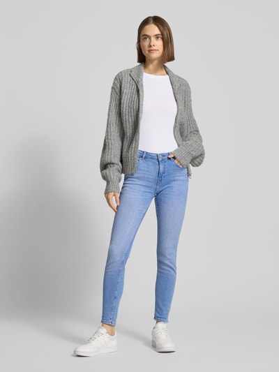 REVIEW Jeansy o kroju skinny fit z 5 kieszeniami Jasnoniebieski 1