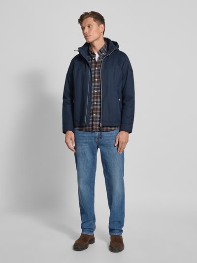 Marc O'Polo Regular Fit Jacke mit Baumwoll-Anteil  Marine 1