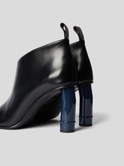 Nina Ricci Ankle Boots mit Blockabsatz Black 3