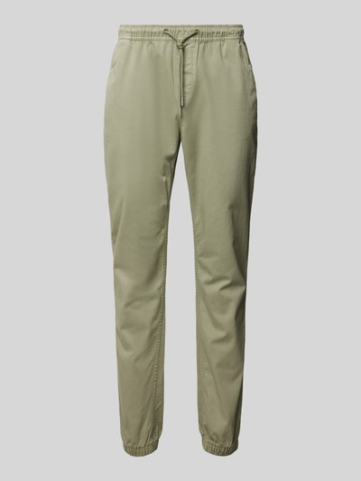 Tommy Jeans Tapered Fit Jogpants mit Tunnelzug Modell 'AUSTIN' Oliv 2