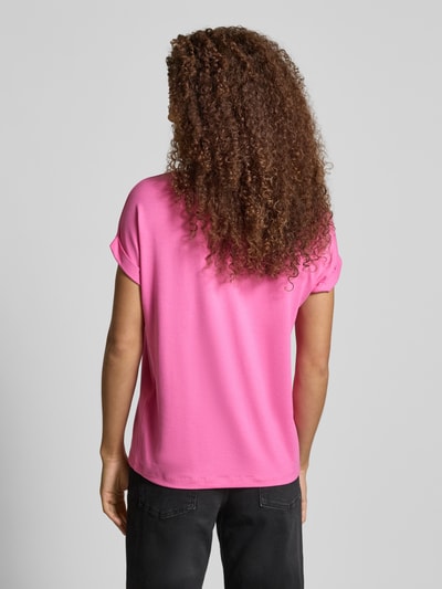 Only Regular Fit T-Shirt mit Viskose-Anteil Modell 'MOSTER' Pink 5