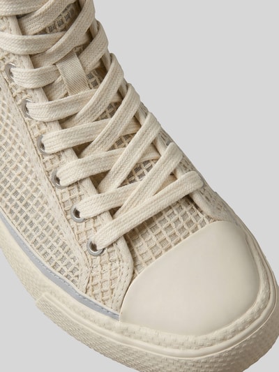 CK Calvin Klein High Top sneakers van puur katoen Zand - 4