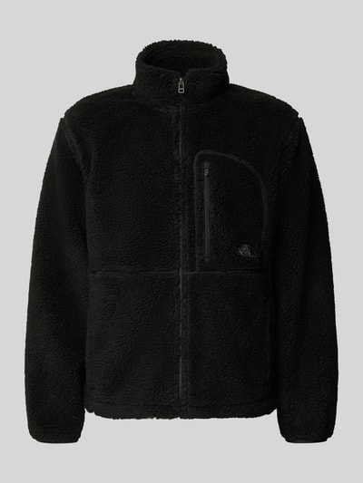 The North Face Fleecejacke mit Stehkragen und Brusttasche Modell 'EXTREME PILE' Metallic Black 2