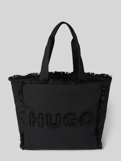 HUGO Handtasche mit Fransen Black 2