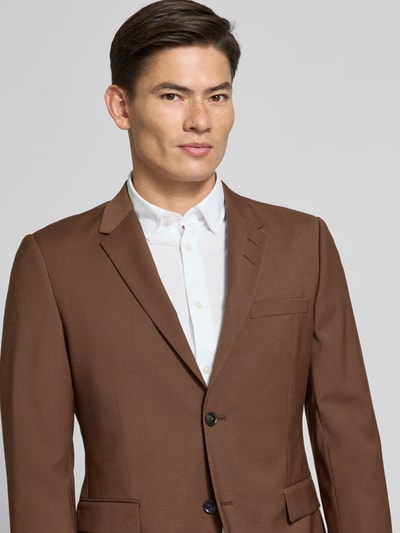 Matinique Slim fit zakelijk overhemd met knoopsluiting, model 'trostol' Wit - 3