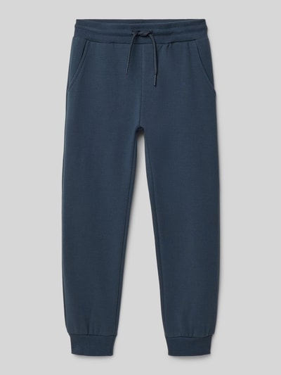 Mayoral Regular fit sweatpants met achterzak Marineblauw - 1