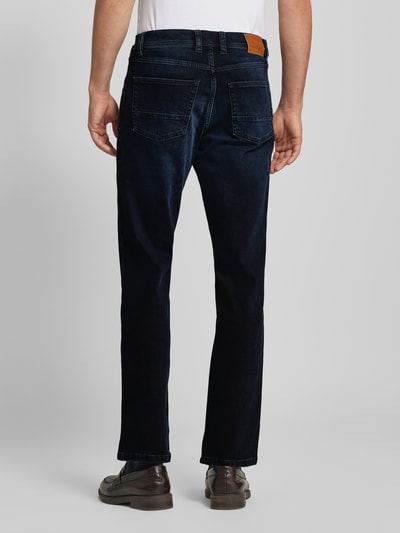 bugatti Regular fit jeans in 5-pocketmodel Donkerblauw - 5