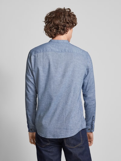 Jack & Jones Regular fit vrijetijdsoverhemd met borstzak Bleu - 5