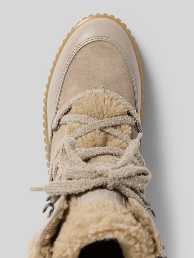 Marc O'Polo Laarzen met teddybont Beige - 3