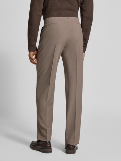 Lindbergh Relaxed Fit Stoffhose mit Bügelfalten Beige 5