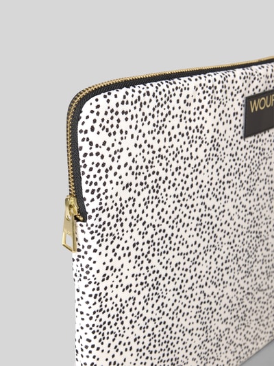 Produktfoto, Laptop Tasche mit Logo-Patch Modell 'Panna' von WOUF, fakturowany wzór, główna przegroda z zamkiem błyskawicznym