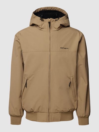 Carhartt Work In Progress Jacke mit Label-Stitching Modell 'SAIL' Beige 2