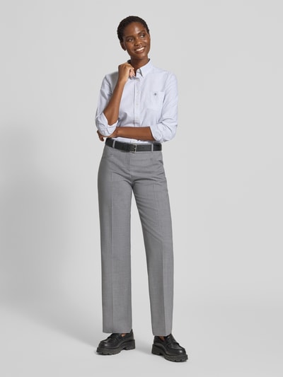 Gant Hemdbluse mit Button-Down-Kragen und Sportmanschetten Hellgruen 1