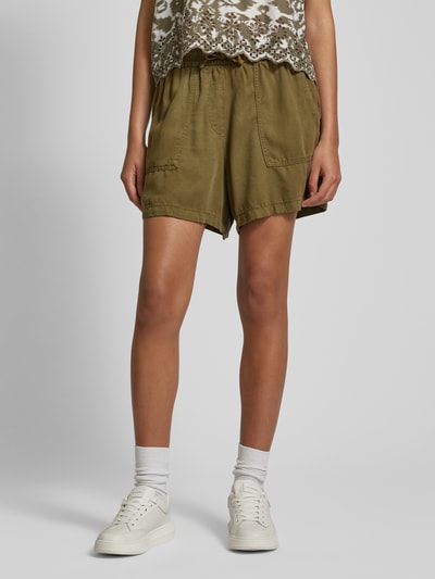 Only Szorty z wpuszczanymi kieszeniami model ‘KENYA’ Khaki 4