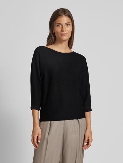 ZABAIONE Gebreide pullover met boothals, model 'Ce44cilia'  - 4