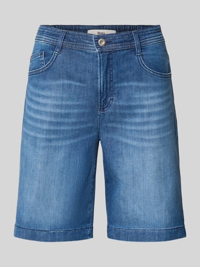 Brax Regular Fit Jeansshorts aus Baumwoll-Mix Modell 'MAINE B' Blau 2