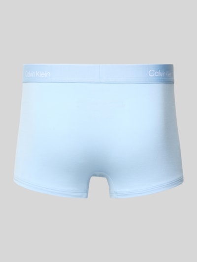 Calvin Klein Underwear Trunks mit elastischem Label-Bund im 3er-Pack Blau 3