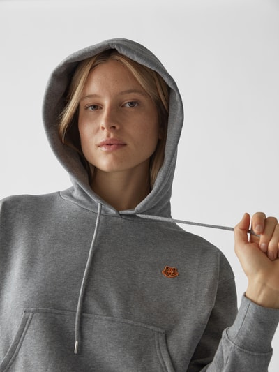 Kenzo Hoodie mit Logo-Stitching Schlamm 3