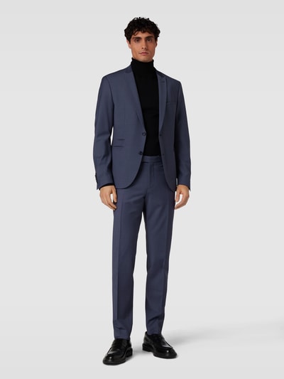 Drykorn Slim Fit Anzug mit Webmuster Modell 'IRVING' Hellblau 1