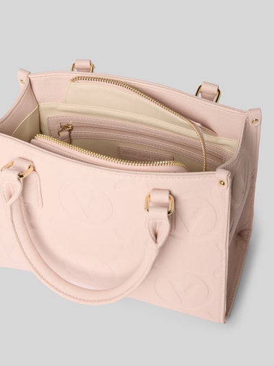 VALENTINO BAGS Handtasche mit Label-Strukturmuster Modell 'SAMBA' Rose 4