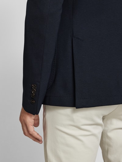 JOOP! Collection Regular fit 2-knoops colbert met reverskraag, model 'Hoverest' Marineblauw - 3