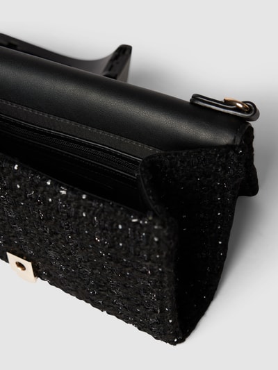 VALENTINO BAGS Clutch mit Strukturmuster Modell 'EDAMAME' Black 3