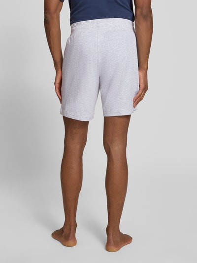 HUGO Regular Fit Sweatshorts aus Baumwoll-Mix Modell 'LAZE SHORTS CW' Hellgrau 5