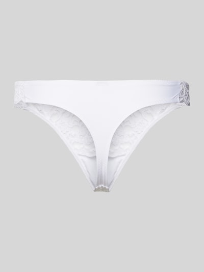 Triumph String in semitransparentem Design Modell 'AMOURETTE' Weiss 3