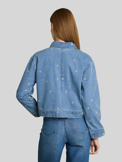Tom Tailor Denim Regular fit jeansjack van puur katoen Jeansblauw - 5