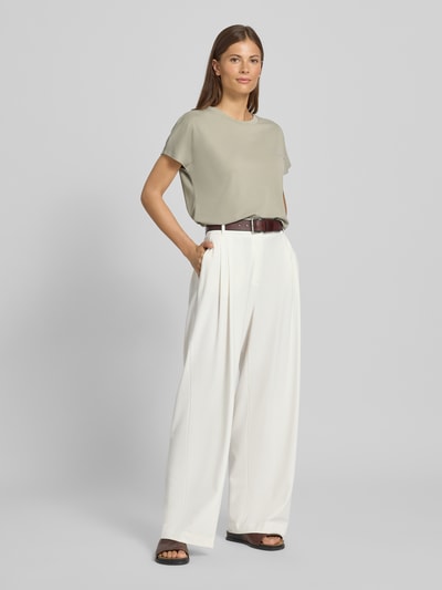 Jake*s Collection Regular Fit T-Shirt mit Rundhalsausschnitt Kitt 1